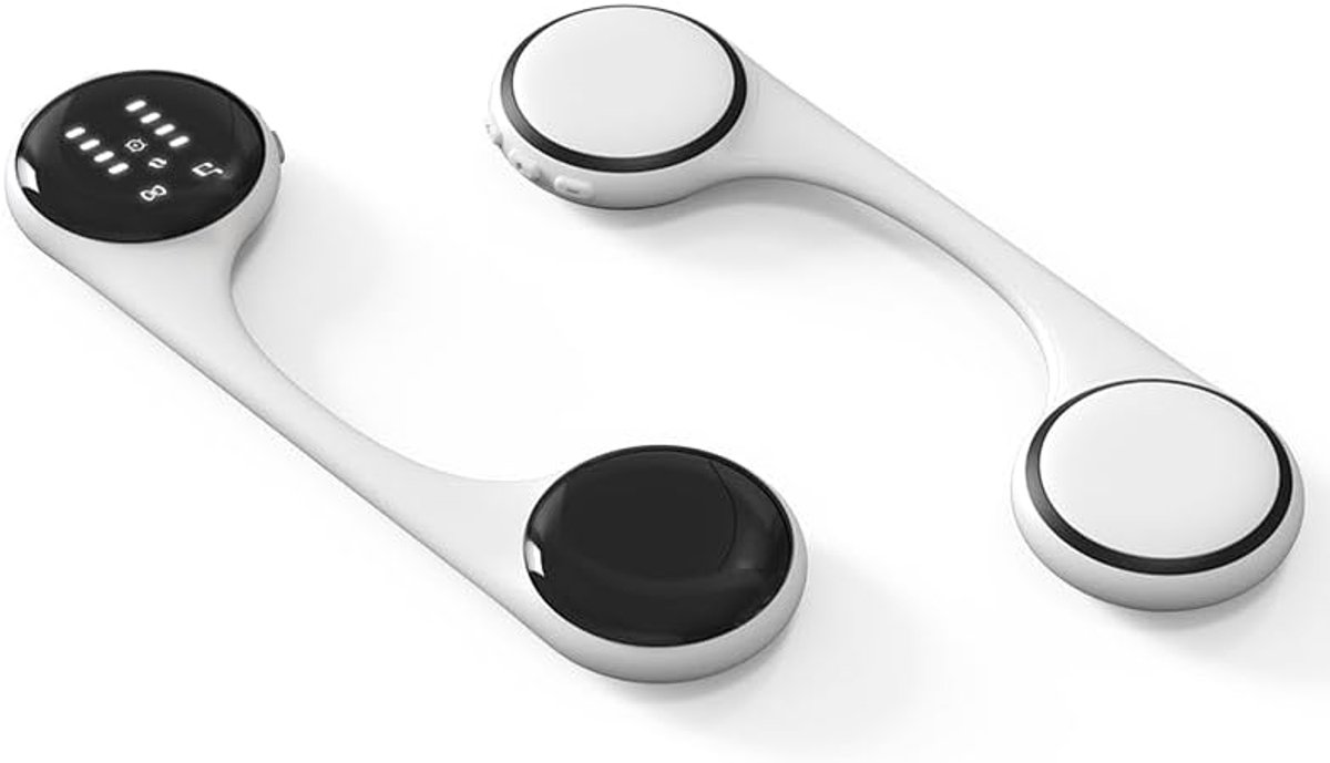 Slaapsprekers - Slaapkussenluidspreker - Slaapkussenluidspreker -Onderkussen Bluetooth Speaker - Witte ruis luidspreker - Stereobas - Draagbare Bluetooth-luidspreker - LED-scherm - Witte Ruis - Draadloos - Wit