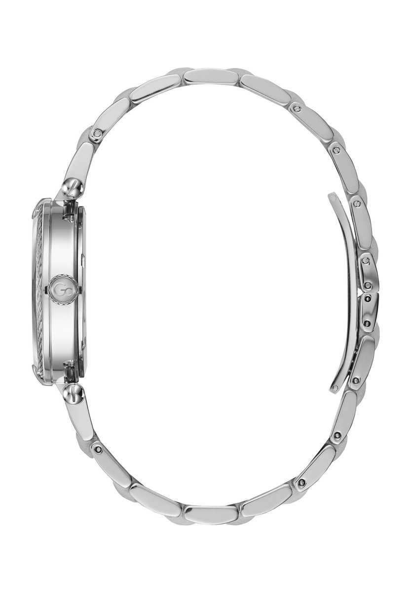 Gc Gdr Gc Cablechic Quartz Analoog Horloge Zilverkleurig Kast: 100% Roestvrij Staal | Armband: 100% Roestvrij Staal 32 mm Z24004L5MF