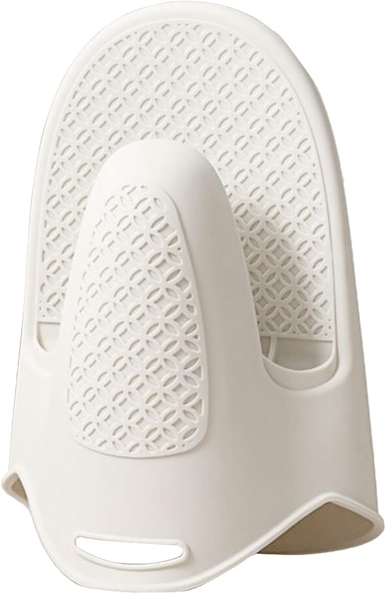 Siliconen Ovenwanten - Keuken Handschoenen - Veilig Koken - Hittebestendig Antislip - 17.8 x 11.8 cm - Wit