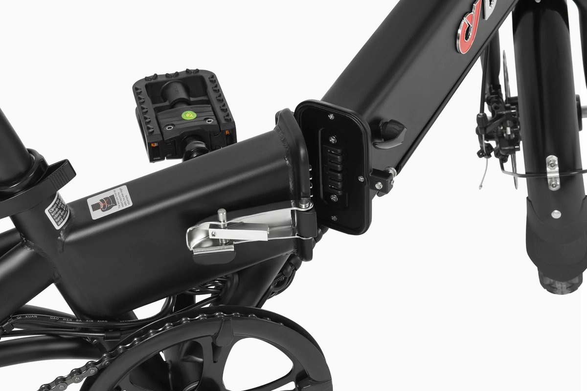 DYU elektrische fiets - vouwfiets - 16 inch banden thumbnail 5
