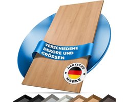 Tafelblad Hout - Werkblad Keukenblad - Tafel Op Maat - Massief Hout Look - 120x60 cm - Beuken