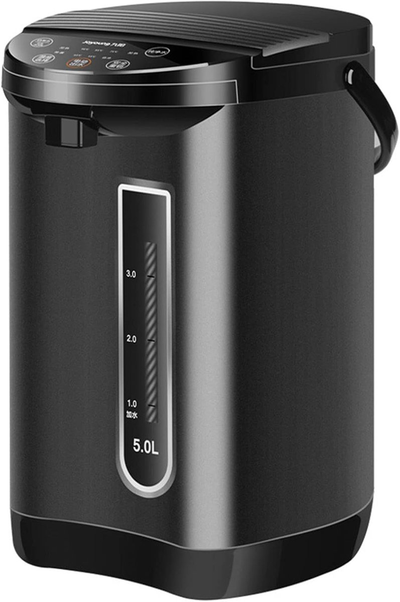 Warmwaterdispenser Thermoskan Waterkoker Direct Warm Water 6 Temperatuur Instellingen 5 Liter Capaciteit Zilverkleurig