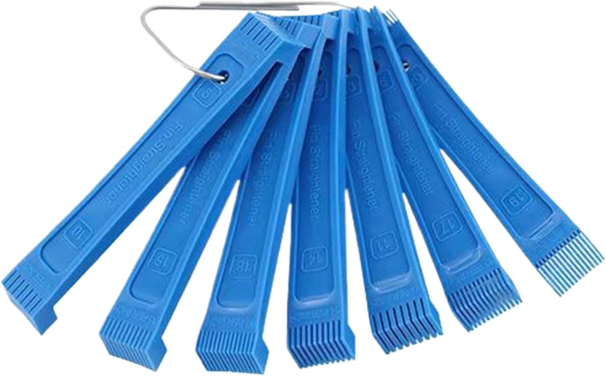 Radiator Borstel Set - Onderhoudsborstels Condensor - Apparaten Reinigen - 7 Delige Set - 