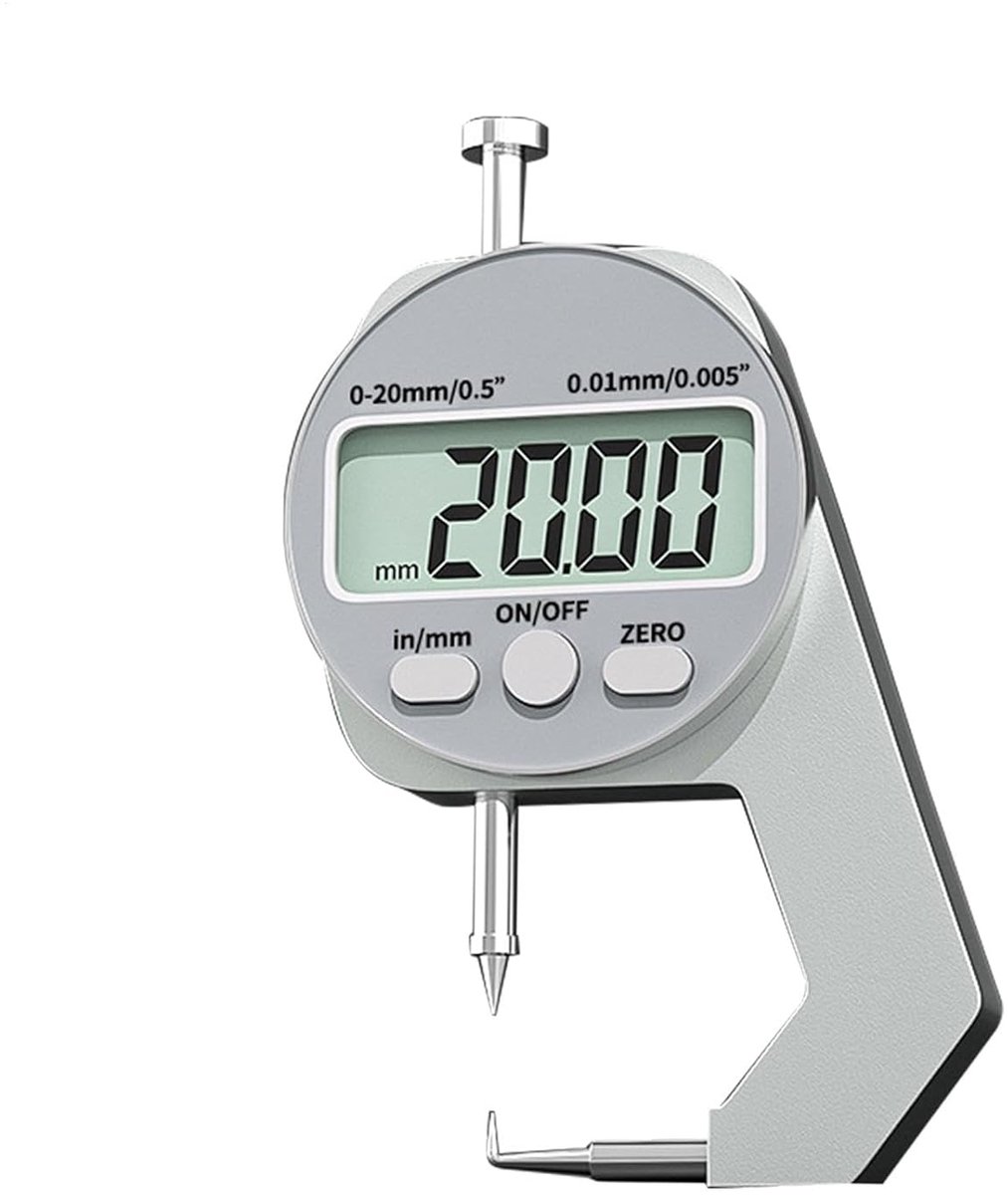 Digitale Diktemeter - Precisie Schuifmaat - Nauwkeurig Meten - Snelle Conversie - 0-20 mm