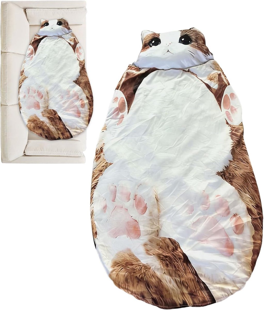 Dierenslaapzak - Warme deken - Ontspanning thuis - Wasbaar ontwerp - 175 x 80 cm - Meerdere stuks