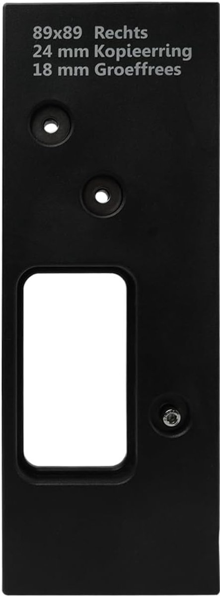 Freesmal Scharnieren - Scharnier Jig - Deuren Monteren - Precisie Infrzen - 89 x 89 mm - Natuurlijk