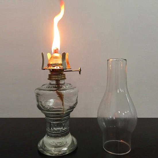Antieke Olielamp - Stormlantaarn - Binnen en Buiten - Lichtgewicht Ontwerp - 345 Gram - Rood — afbeelding 3