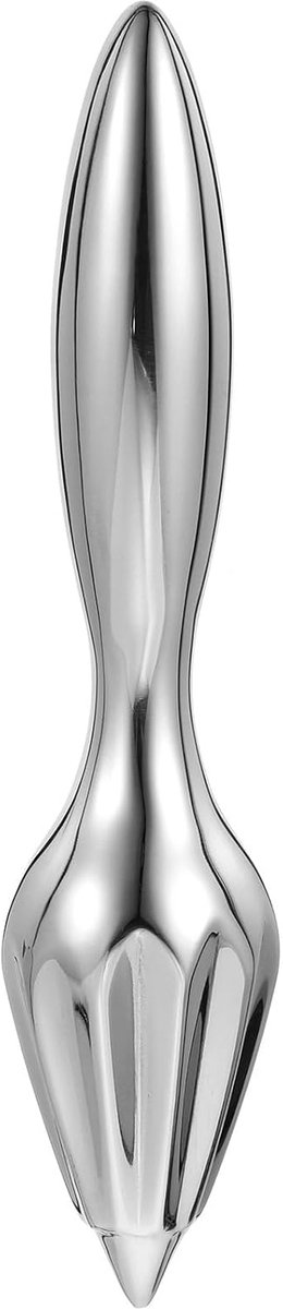 Handmatige Citruspers - Keuken Gadget - Vers Sap Maken - Puntige Reamer - 20 cm Lengte - Zilver