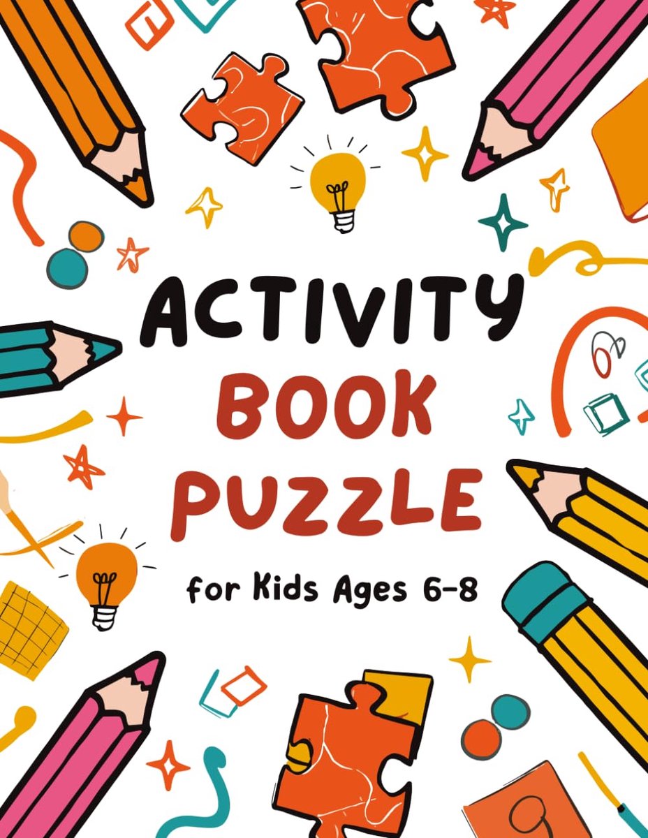 Kinder Puzzelboek - Breinbrekers Spelletjes - Educatieve Ontspanning - Veelzijdige Activiteiten - 21x28 cm