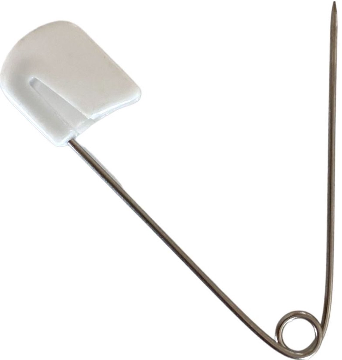 5x veiligheidsspelden - Spelden met beschermkap - 5,4 cm - Spelden voor luier - Beveiligde speld - Voor naaien, borduren en handwerk - Tool - Safety pins - Jonyx