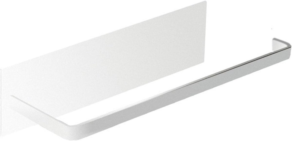 Keukenpapierhouder - Rolhouder - Keuken Organiseren - Zonder Boren - 265cm Lengte - Wit