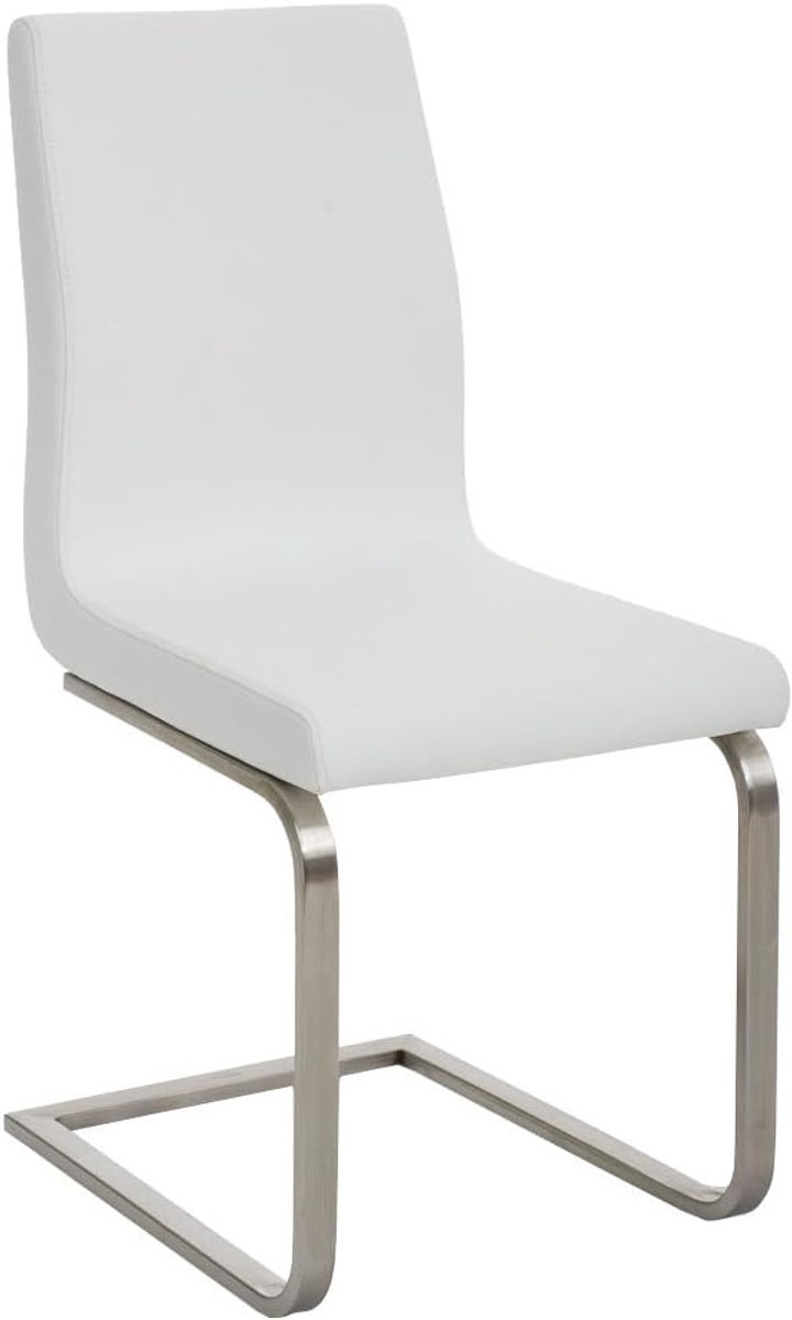 Eetkamerstoel Sledestoel - Design stoel - Comfortabel zitten - Roestvrijstalen frame - 50