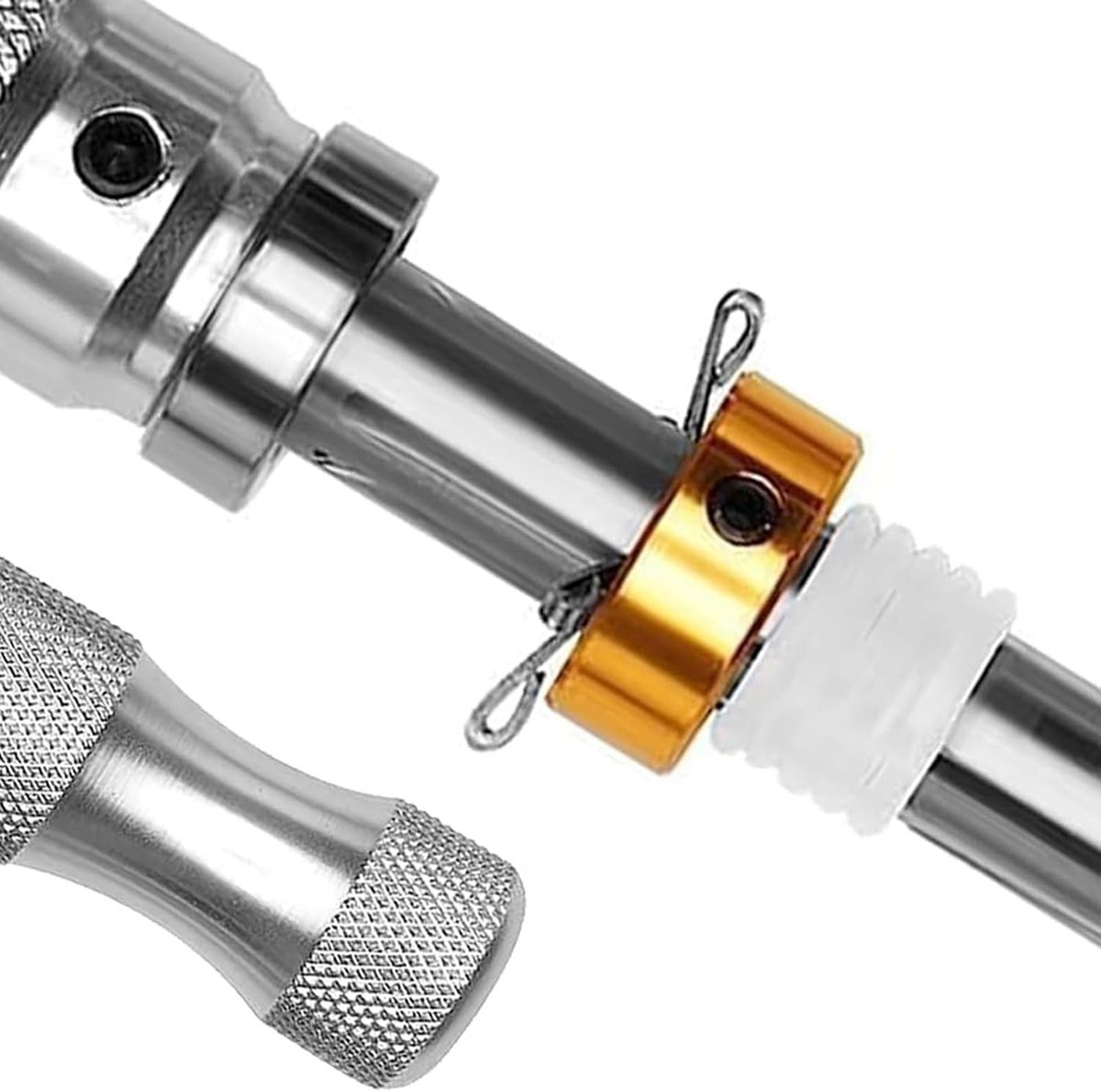 Slotenprik Set - Lockpicking Gereedschap - Slot Ontgrendelen - Transparant Oefenslot - 16x10x3 cm — cadeau in Hobby - foto 3