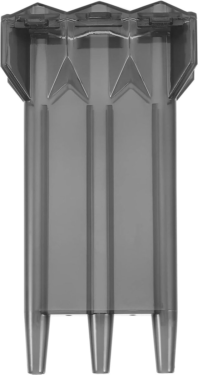 Opbergdoos Darts - Draagtas Container - Darts Beschermen - Lichtgewicht Compact Ontwerp - 15.5X8X3CM - Zwart