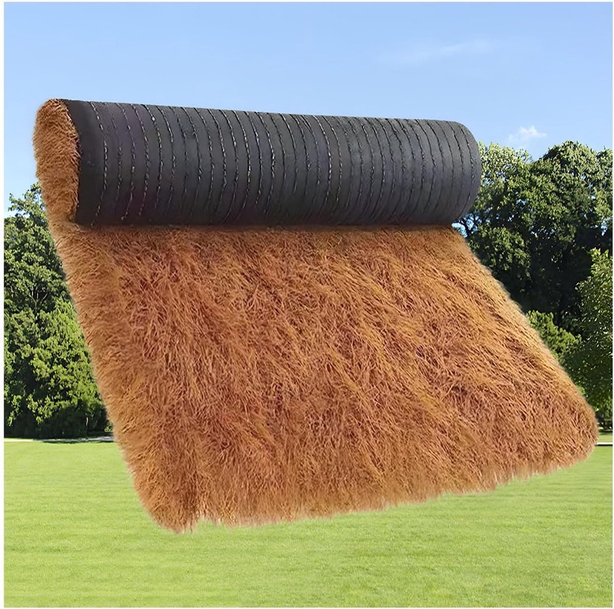 Synthetisch Riet - Kunstgras Dakbedekking - Tropische Decoratie - UV-Bestendig Materiaal -