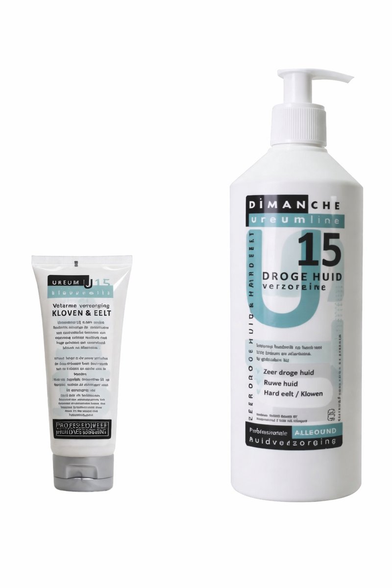Ureumline U15 Klovenmilk – Ureum 15% - 100ml+500ml - Kloven, zeer droge huid en voeten, eelt & diabetes