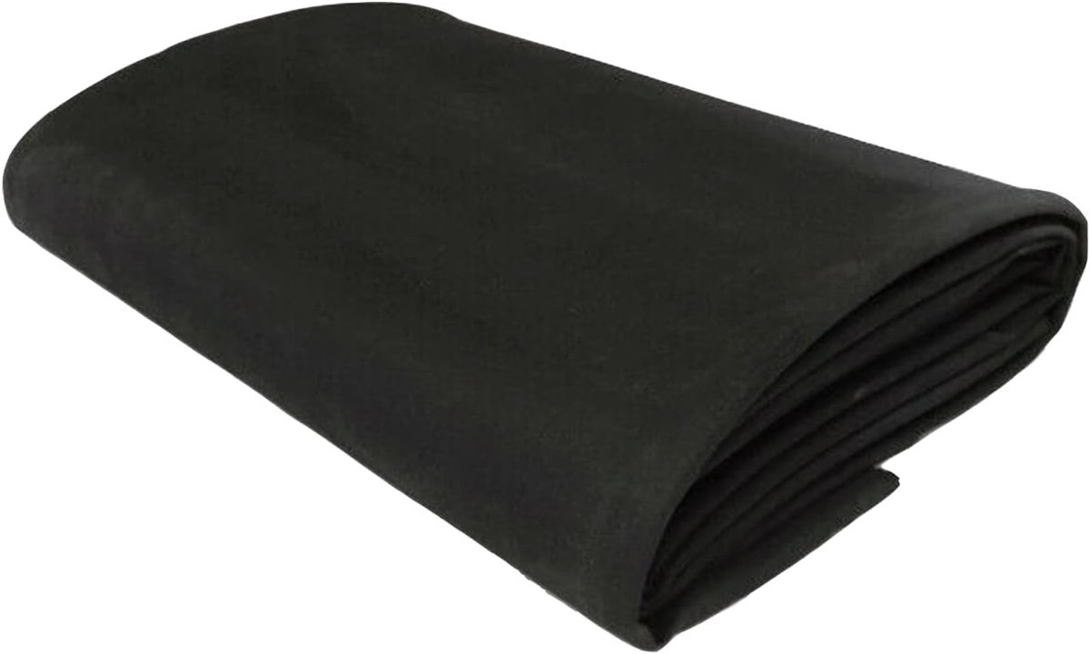 Vijverfolie Rubber - EPDM Liner - Waterdicht Maken - Duurzaam Materiaal - 3x1.5 Meter - Zw