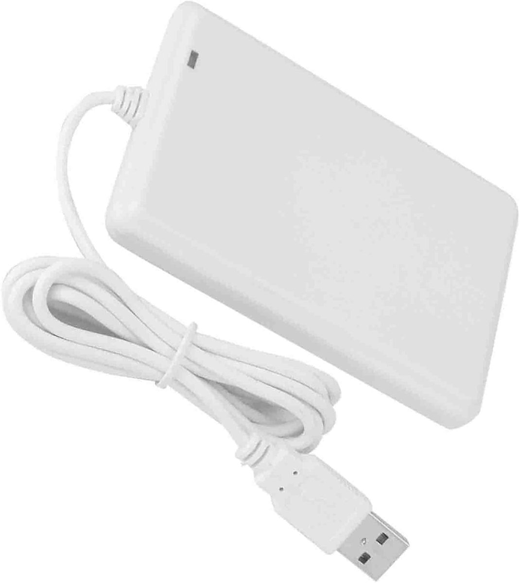 Kaartlezer - NFC USB - Toegangscontrole - Hoge Leessnelheid - 13 x 9 x 4 cm - Wit