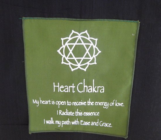 Meditatie Muurdecoratie - Gebedsvlag Banner - Yoga Therapie - 7 Chakra Ontwerp - 60 Inch Lang - Balans — afbeelding 3
