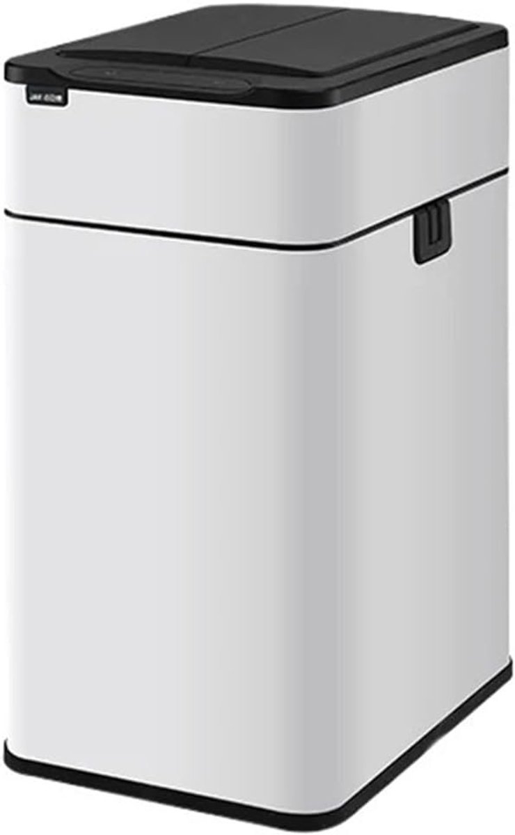 Prullenbak - Vuilnisbak Afvalbak - Keuken Hygiëne - Automatische Sensor - 40 Liter - Wit