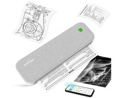 De Warenloods - Draagbare thermische printer - Printers - Inktloze thermische printer documentafdrukken - Inktloze thermische labelprinter