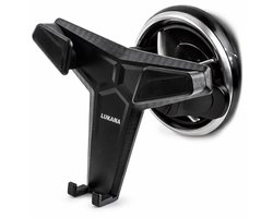 Lukana A-1605 - Telefoonhouders Auto voor Standaard en Ronde Ventilatierooster - Autohouder Telefoon - Universeel - GSM Houder Auto - Geschikt voor Mercedes, Audi, Mini Cooper en meer!