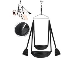SVN® Sex Schommel - Sex Stoel - Bondage - Zwart - 43cm x 23cm x 11cm
