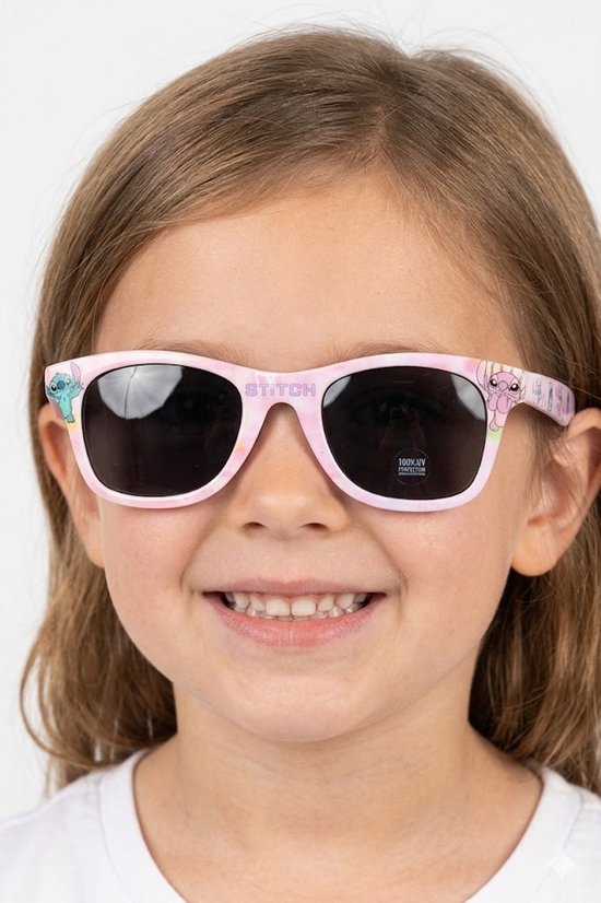 Stitch Kinder Zonnebril - UV400 Bescherming - Roze - Meisjes Zonnebril - Zomer & Strand - Disney Stitch van Merkloos — afbeelding 4