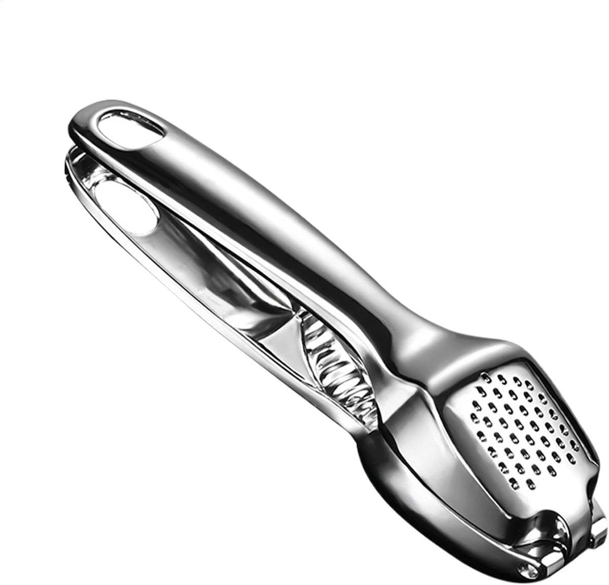 Knoflookpers - Keuken Gadget - Snel Ingrediënten - Vaatwasserbestendig - 18 x 5 cm