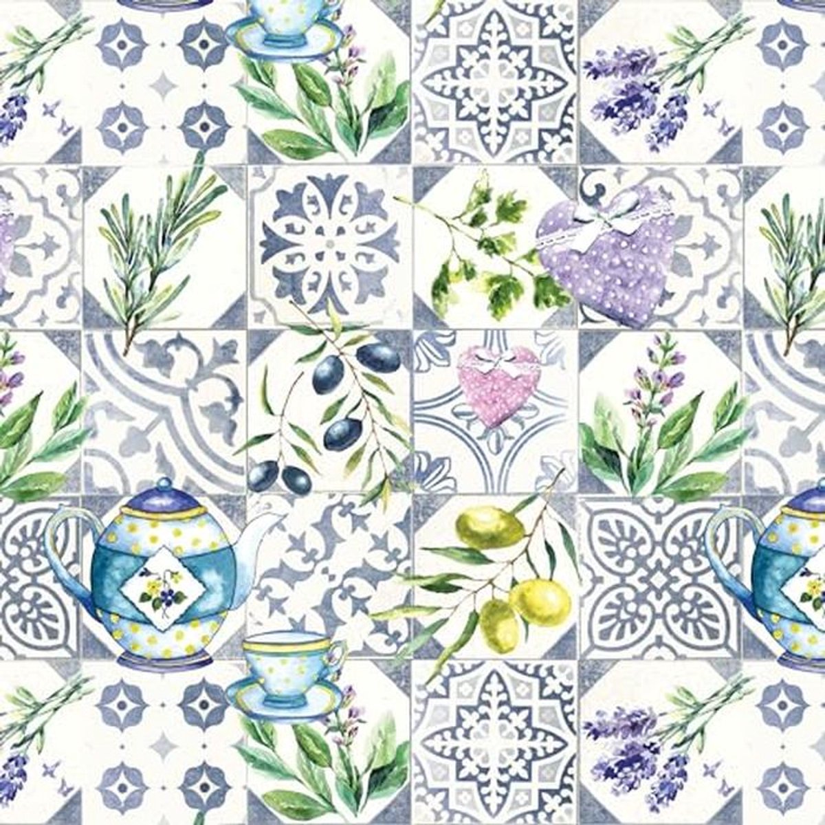 Vlekbestendig Kleurrijk Tafelkleed 132 x 228 cm - Rechthoekig Polyester