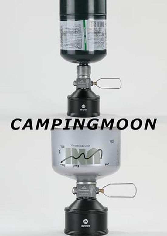 Navulbare gasbus voor camping en backpacking - EN417 Lindal ventiel 35g met adapters — afbeelding 2