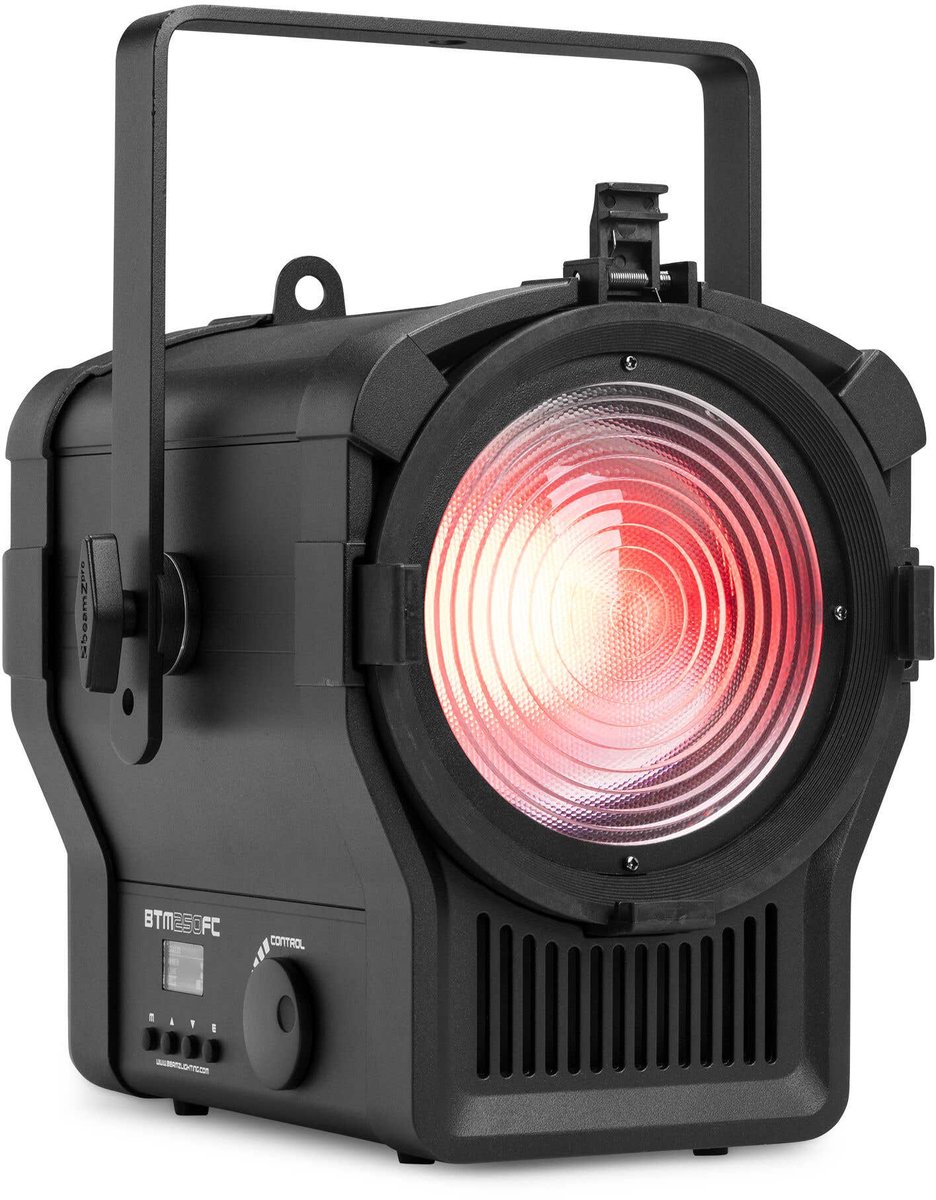 BeamZ Professional BTM250FC fresnel met RGBALC LED - Gemotoriseerde zoom - 2600K-10000K - 250W