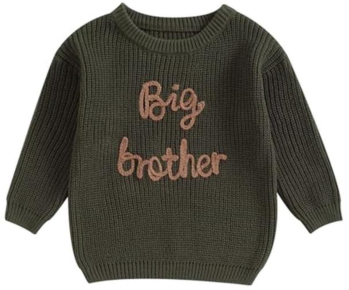 Gebreide Trui voor Baby Jongens - Lange Mouwen, Casual Kids Mode, Perfect voor Herfst en Winter