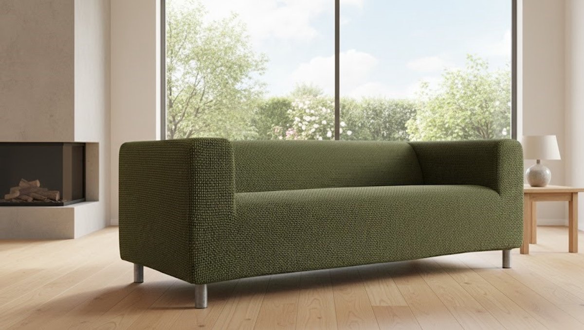 Luxe Lazy Floor Sofa Chair Ergonomisch Design – Comfortabele Vloerstoel met Traagschuim – Zithoogte 35 cm – Zitzak Fauteuil voor Woonkamer, Slaapkamer & Kantoor – Wit House&Garden