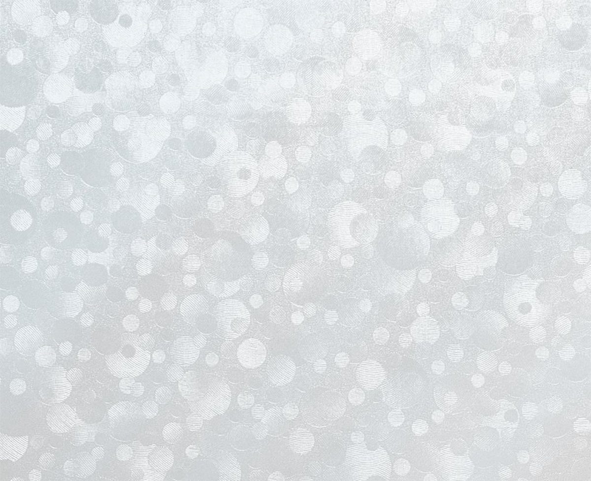 Plakfolie - Kleeffolie - Kleefplastiek - Plakplastiek - 67,5 cm x 15 meter - Grote rol - Stippen - Transparant