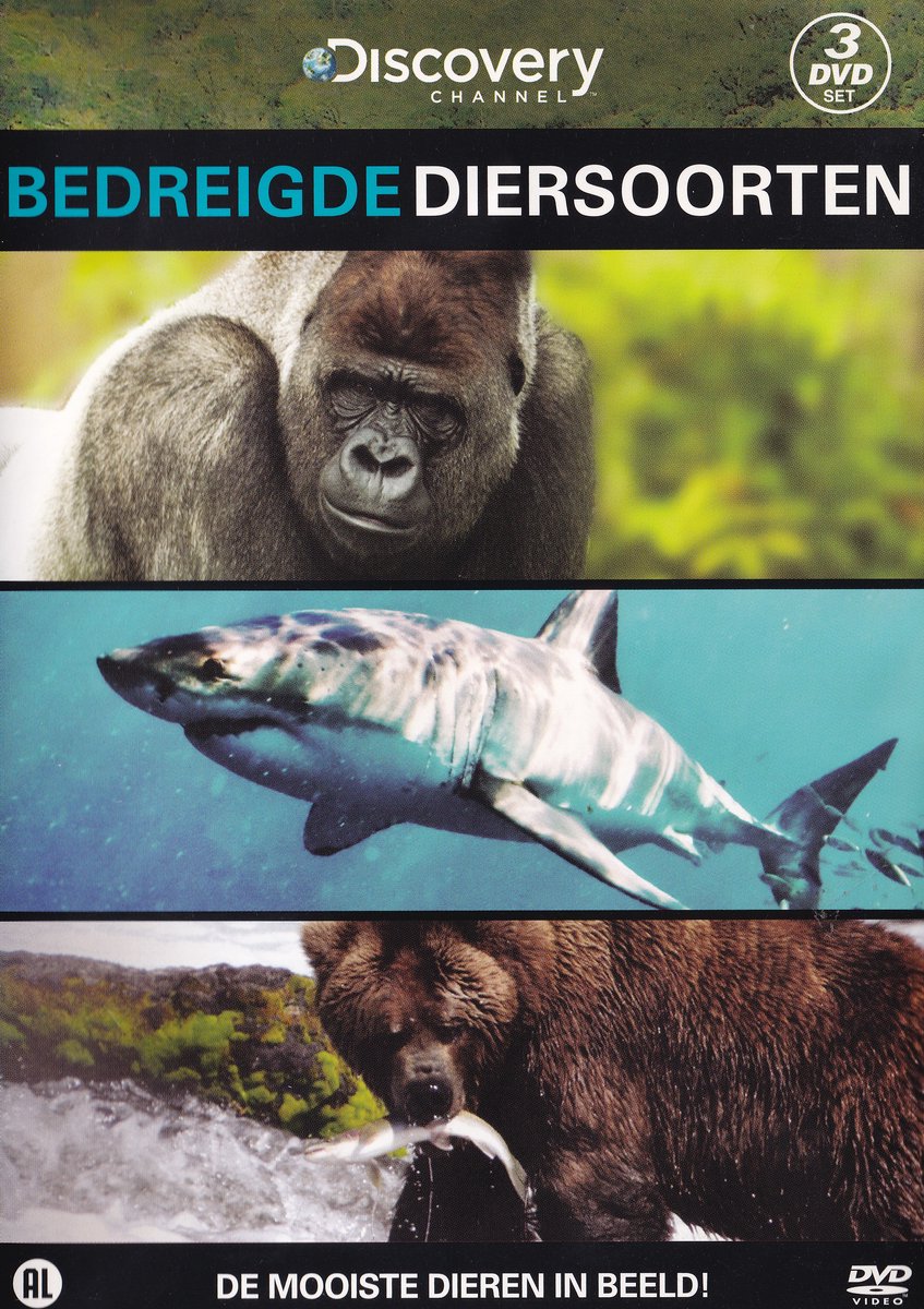 Bedreigde Diersoorten Discovery Channel (3DVD)