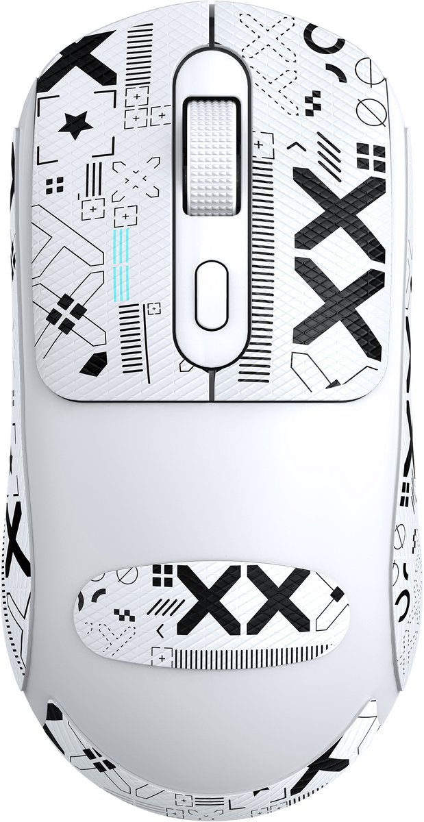 T-WOLF X8 Draadloze Gaming Muis - Oplaadbaar - Bluetooth & 2.4G USB - 3200 DPI - Voor Laptop, PC & Tablet