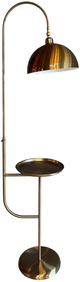 Bamyum Dienblad Beweegbaar Hoofdbord Moderne Vloerlamp