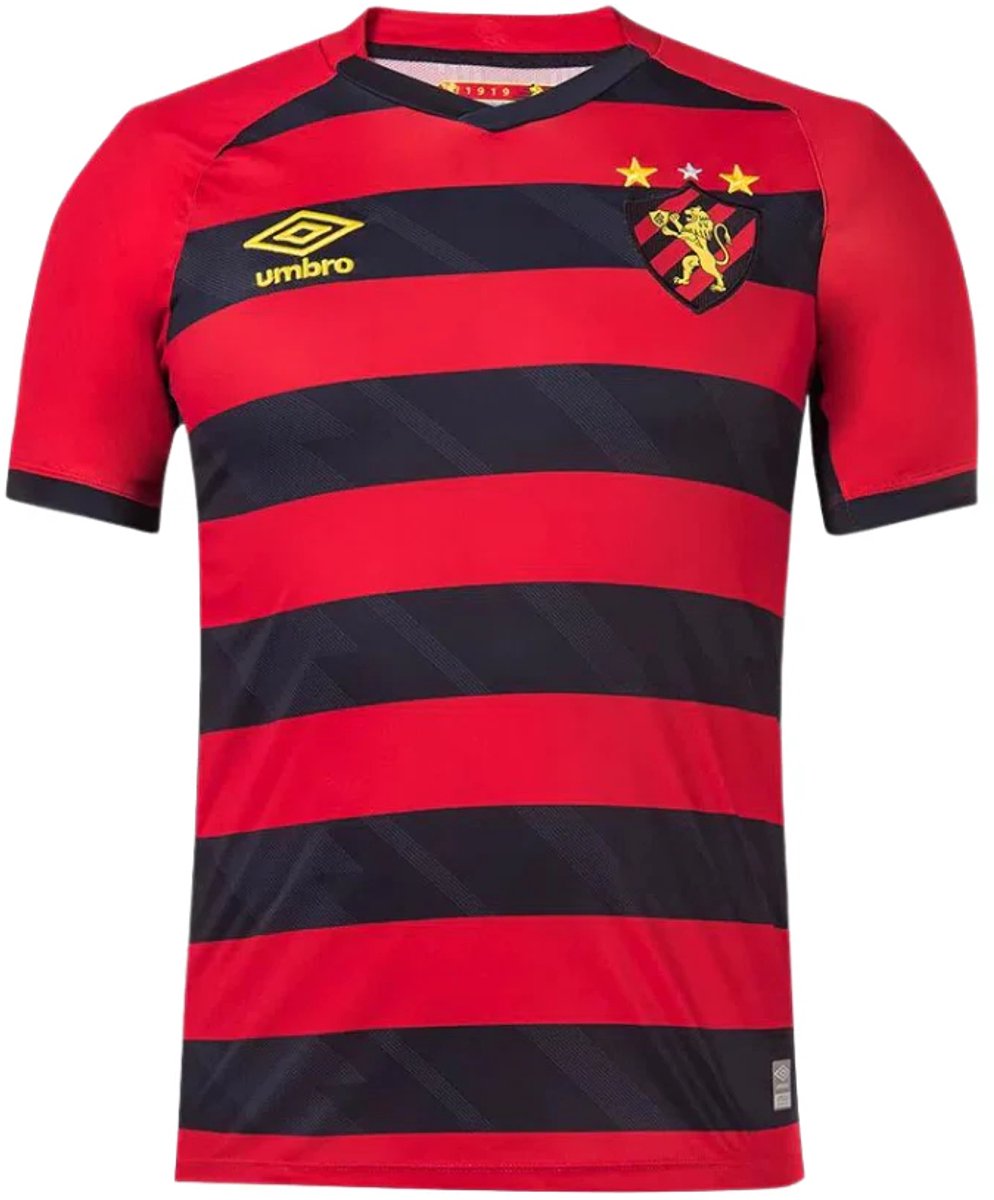 Sport Club do Recife Thuisshirt 2022 - Brazilië Voetbalshirt - Sport Club do Recife - Maat L - Umbro - Globalsoccershop