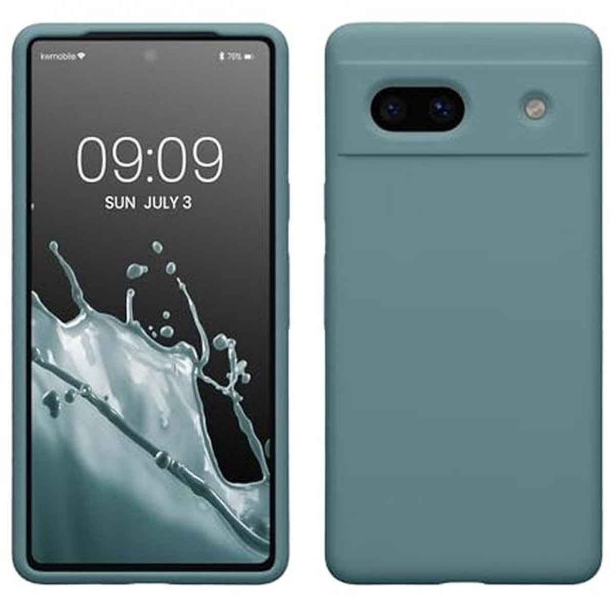Zacht Smartphone Hoesje voor Google Pixel 7a - Antieke Steen Back Cover