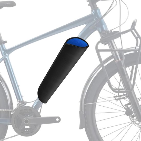 E-bike Accu Beschermhoes - 54*38cm - Integrated Battery Cover - Accuafdekking - Accuhoes Electrische Fiets Of E-Bike - Universeel - Accuhoes - Fietsaccu Beschermhoes - 1 stuk - blauw/zwart van Merkloos — afbeelding 4
