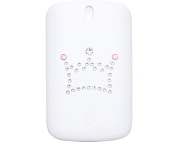 Force Case, Reinigingsspray 15 ml Magic Strass Crown antibacterieel met microvezeldoekje, Wit