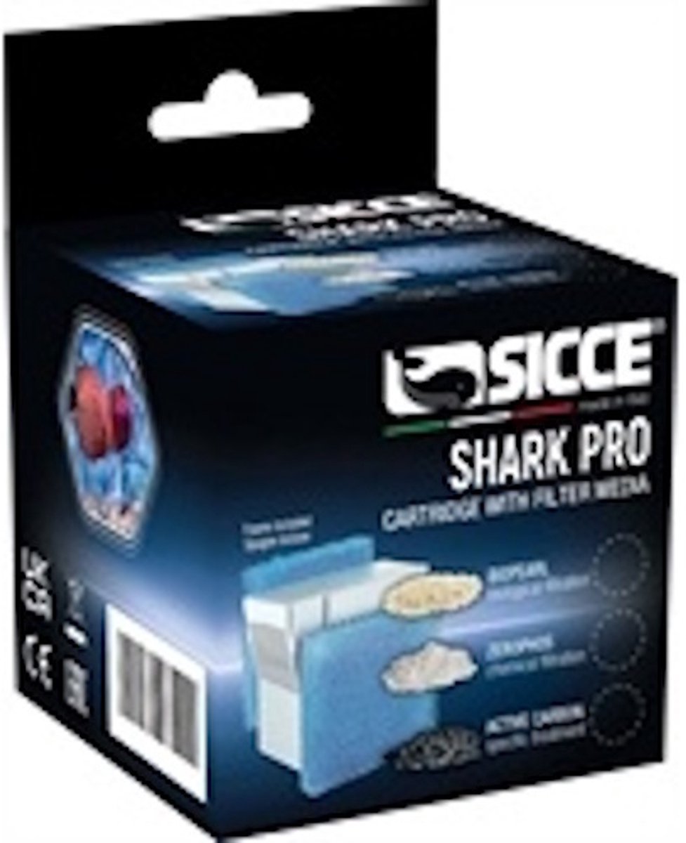 Sicce Shark Pro Zerophos + Sponge 20 PPI