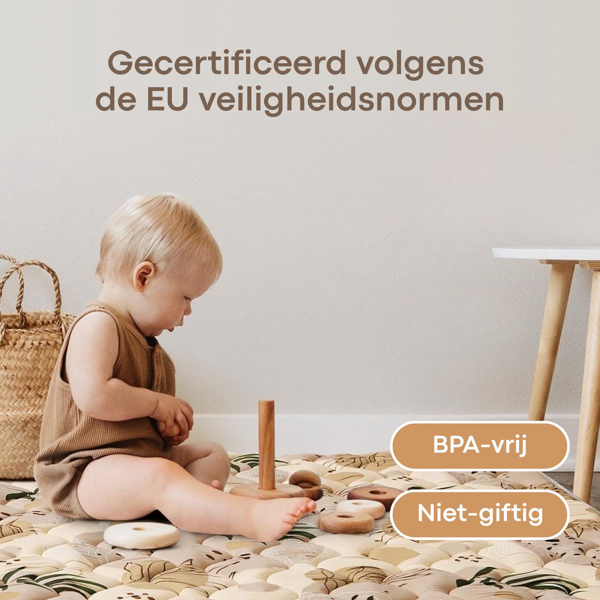 Nexar Speelmat Baby - Extra Dikke Foam Speelmat & Speelkleed thumbnail 5