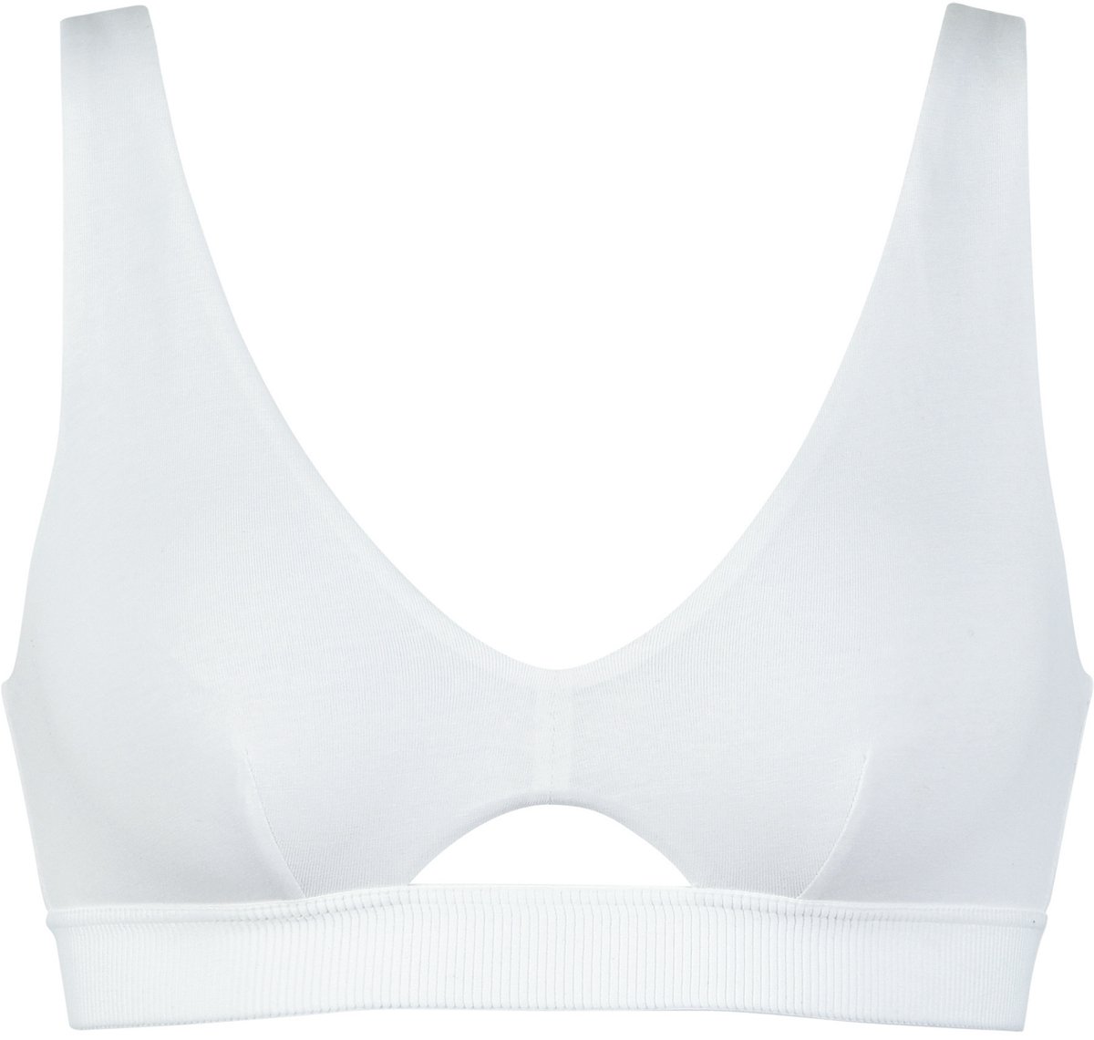 Naturana Katoenen soft bh - 5735 - Wit