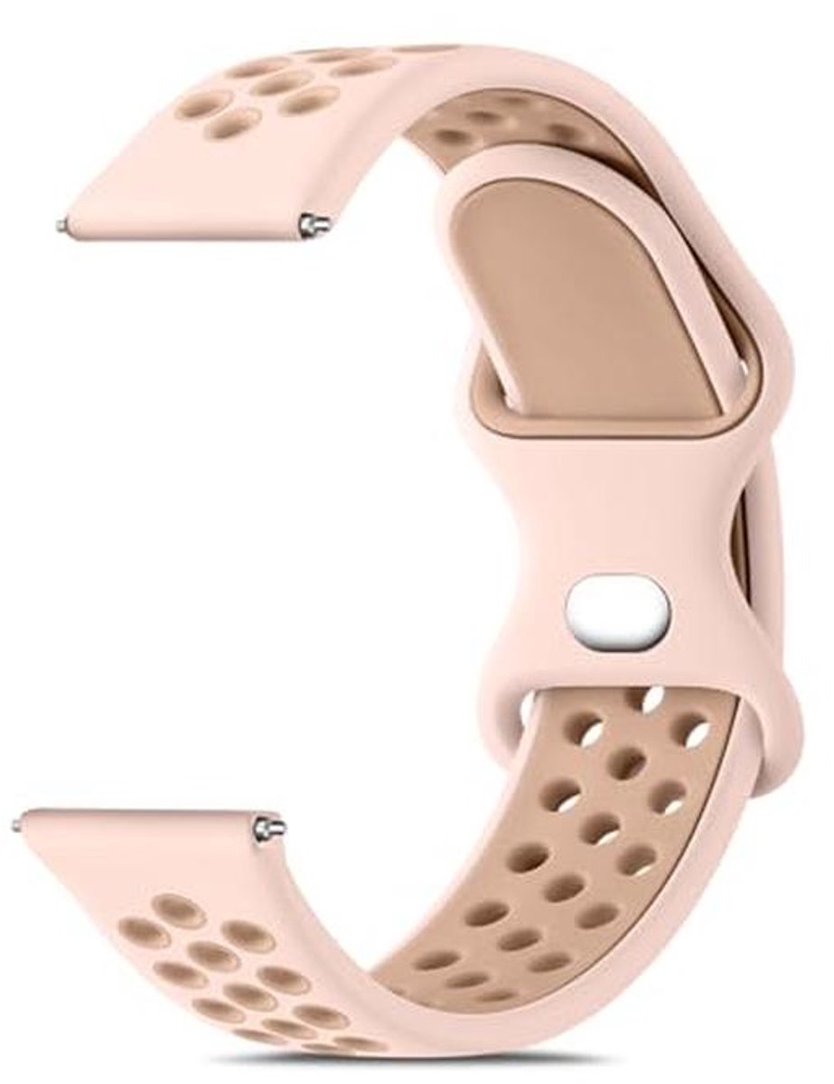 Tweedehands Waterdichte Siliconen Horlogeband 22 mm voor Smartwatches - Ademend en Stijlvol