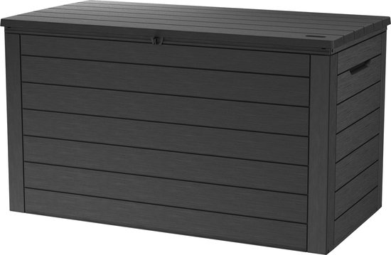 Keter Ontario Opbergbox - 570L - 129x67.4x73.7cm - Grafiet