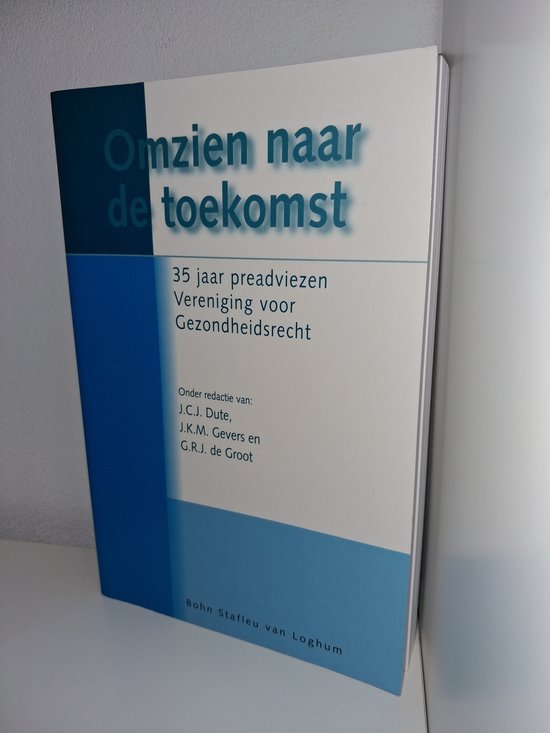 Omzien naar de toekomst : 35 jaar preadviezen Vereniging voo ... - cover