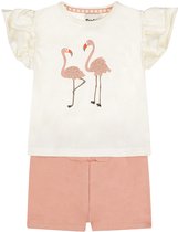 Dirkje Meisjes Kledingset - Off-white