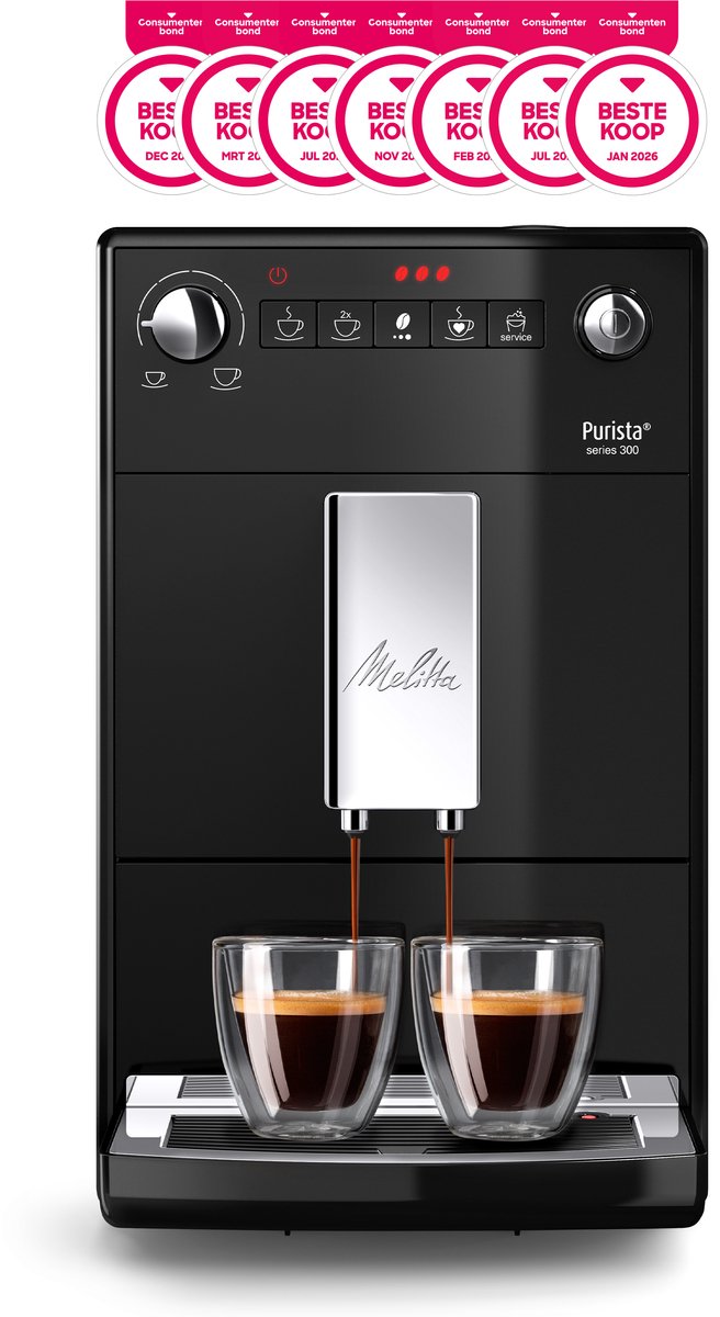 Purista F23/0-102 Volautomatische Espressomachine Zwart - afbeelding 3